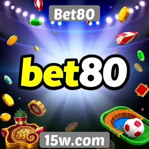 Variedade de jogos disponíveis no Bet80